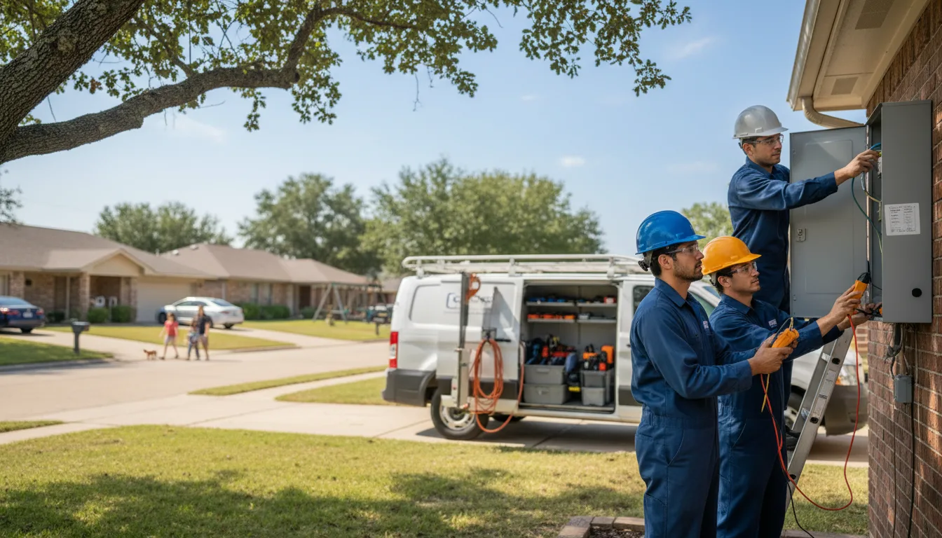 Certified electrician providing emergency electrical services in Lancaster, NY